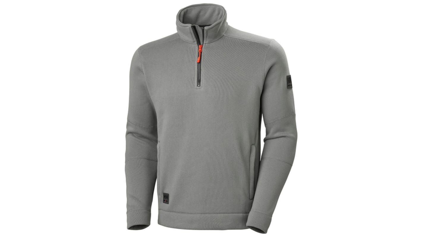 Helly Hansen 72251 Herren Fleece-Jacke, Polyester Grau, Größe Dreifach Extra groß