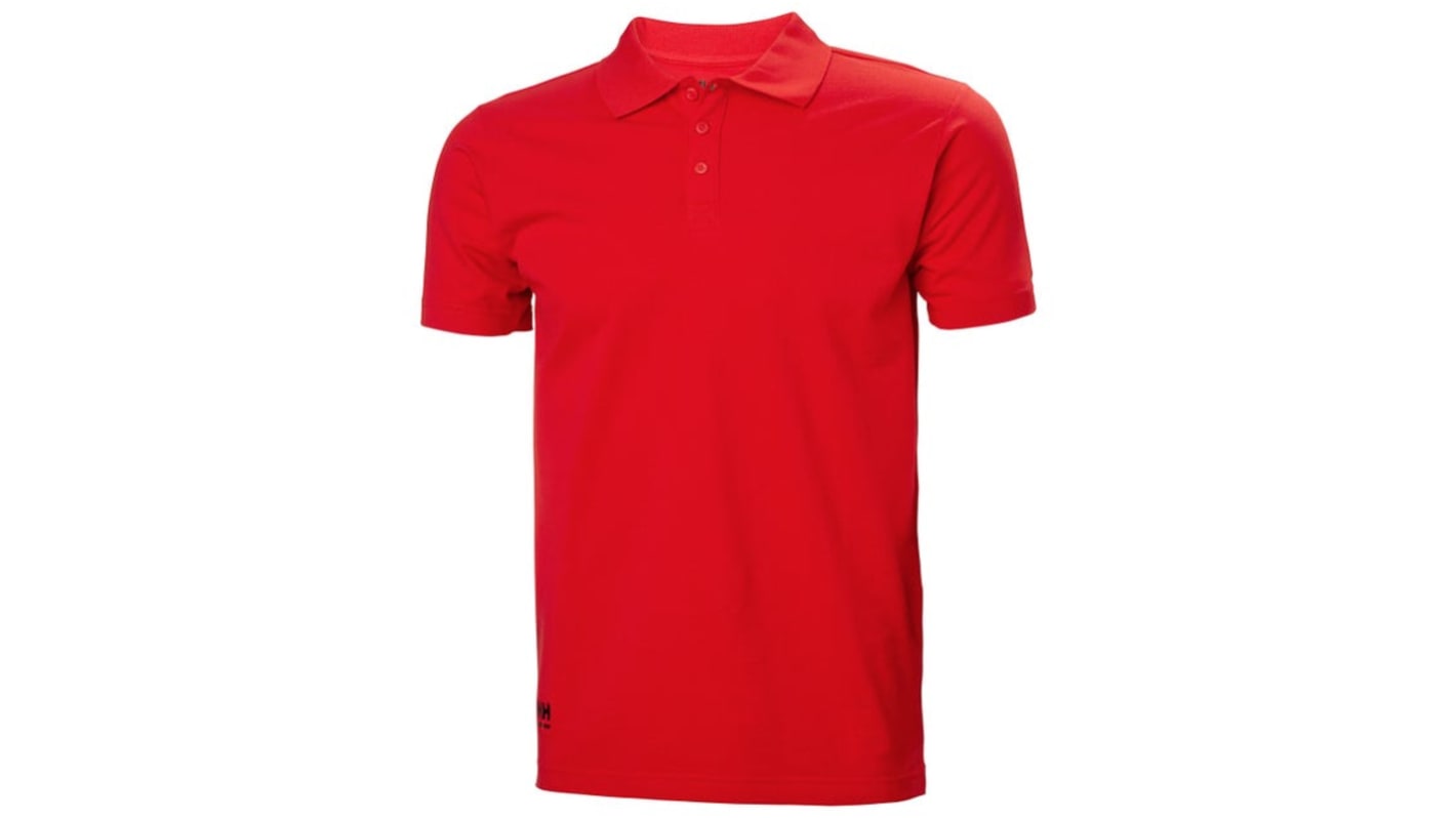 Helly Hansen 79167 Polohemd, 100 % Baumwolle Rot, Größe 3XL