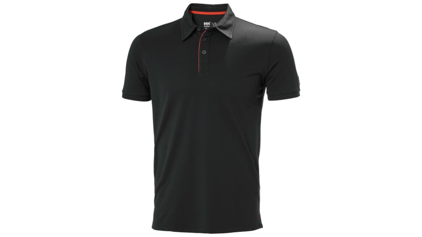 Helly Hansen 79248 Polohemd, Polyamid Schwarz, Größe 4XL