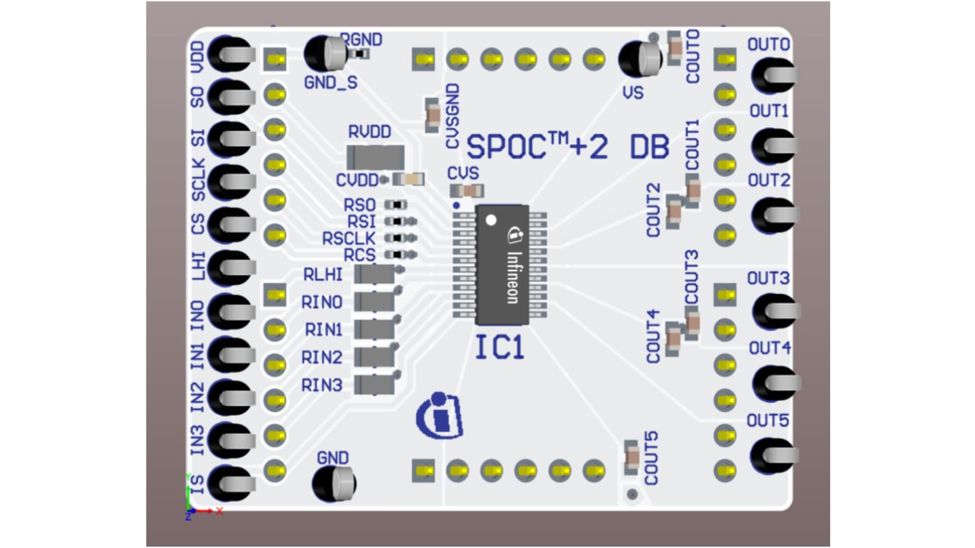 Infineon SPOC2DBBTS712204ESPTOBO1 Dev Ki