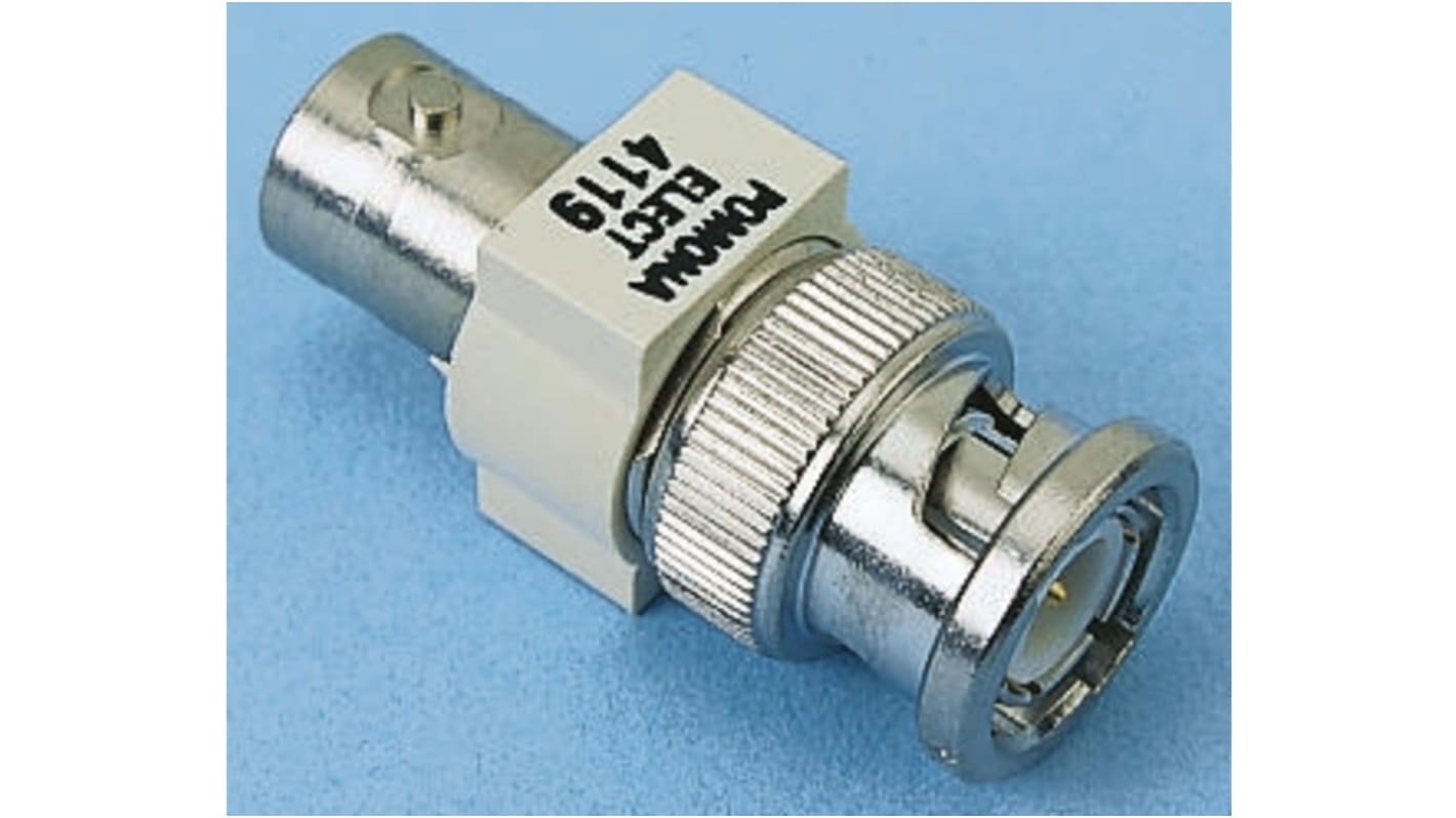 50Ω RF Attenuator Straight BNC Connector BNC Plug to BNC Socket, Operating Frequency 500MHz