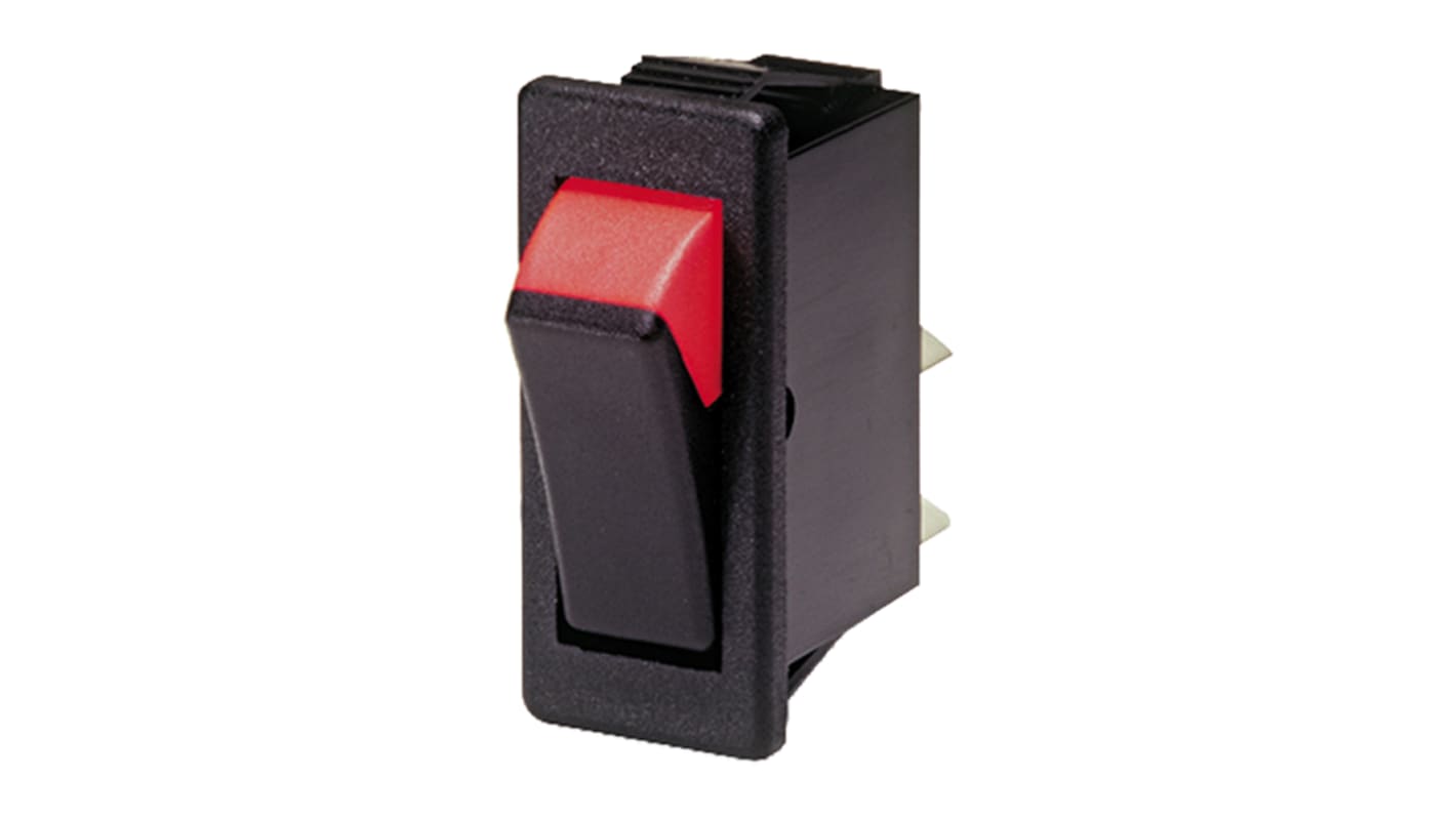 Arcolectric (Bulgin) Ltd SPST, On-Off Rocker Switch Panel Mount