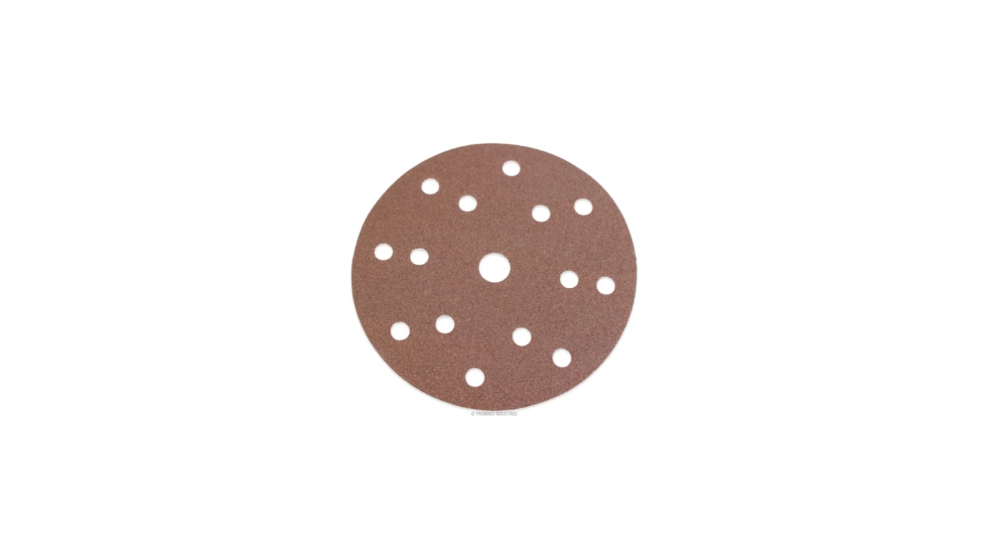 PREMINES PR777 REDOXAL Aluminium Oxide Sanding Disc, 150mm, P100 Grade, P100 Grit, PR777, 100 in pack