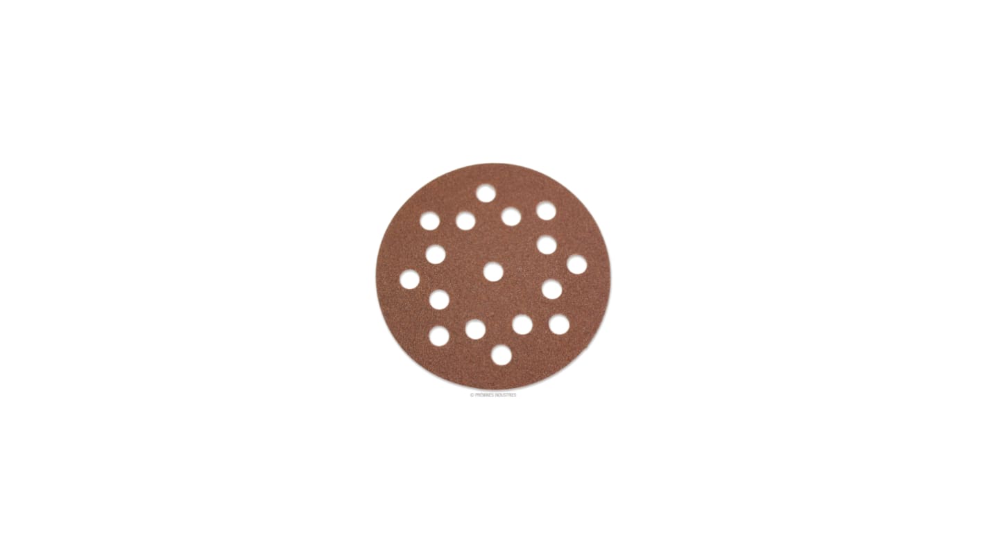 PREMINES PR777 REDOXAL Aluminium Oxide Sanding Disc, 125mm, P60 Grade, P60 Grit, PR777, 10 in pack