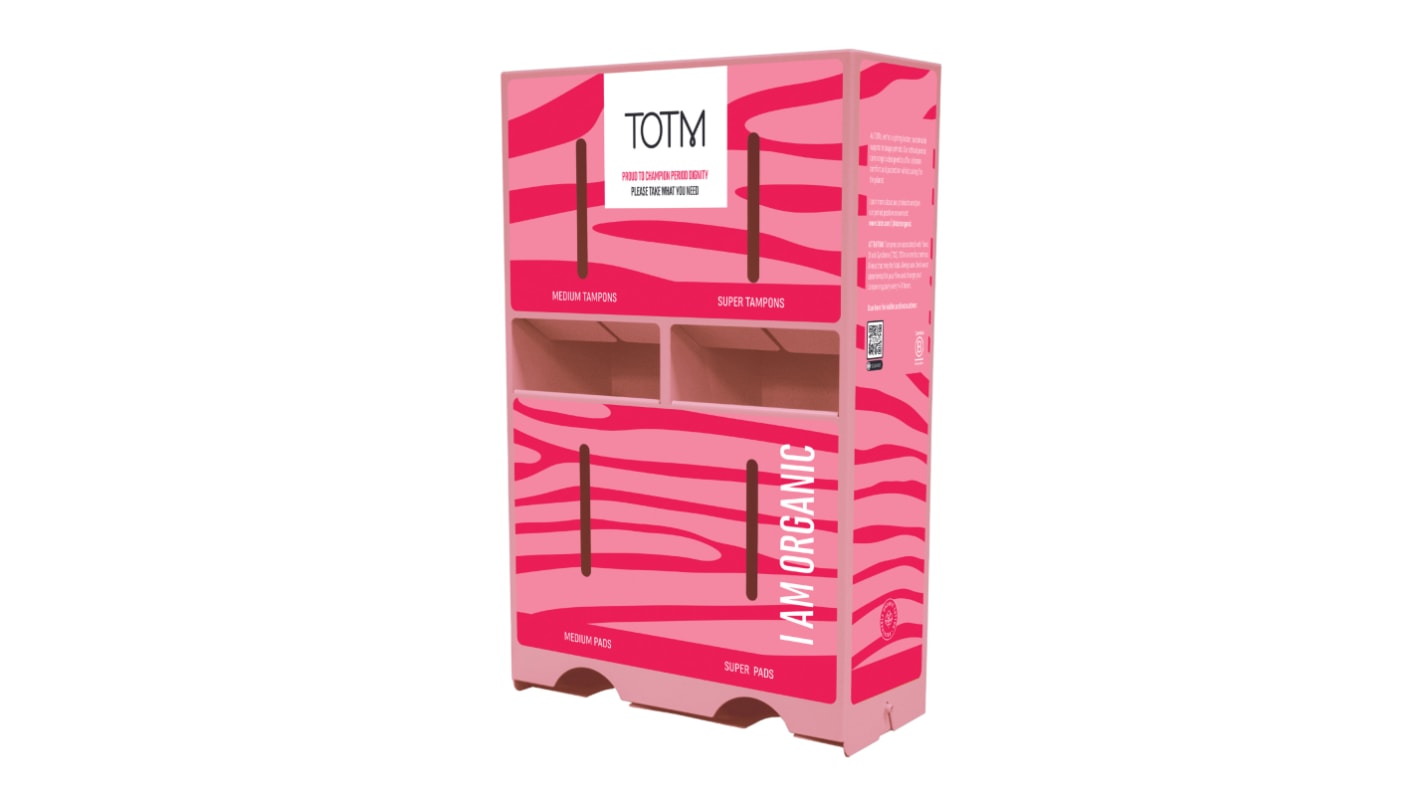 Distributeur de tampons TOTM LIMITED 474mm x 280mm, Montage mural