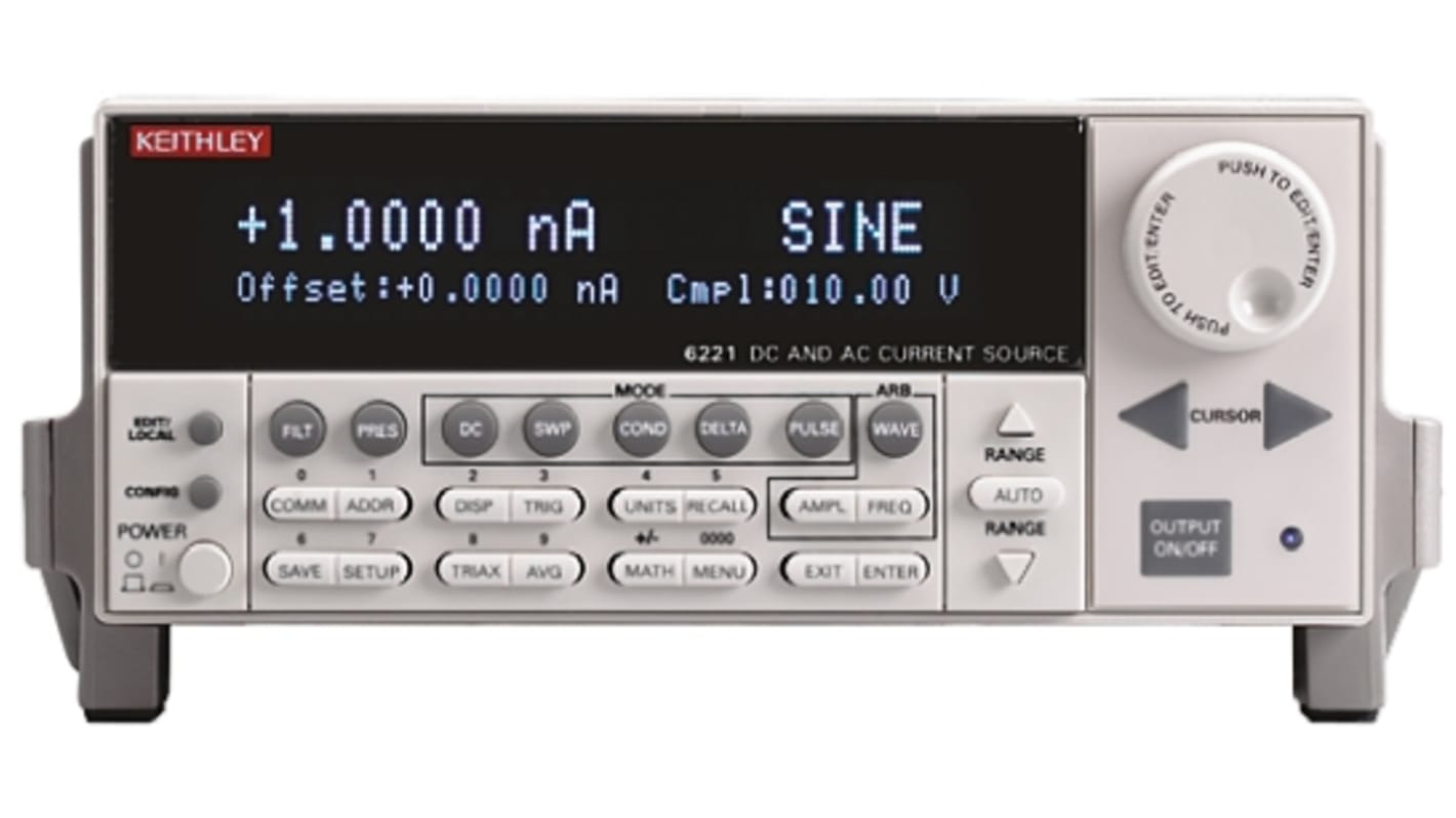 Sourcemètre Keithley série 6221, Etalonné RS