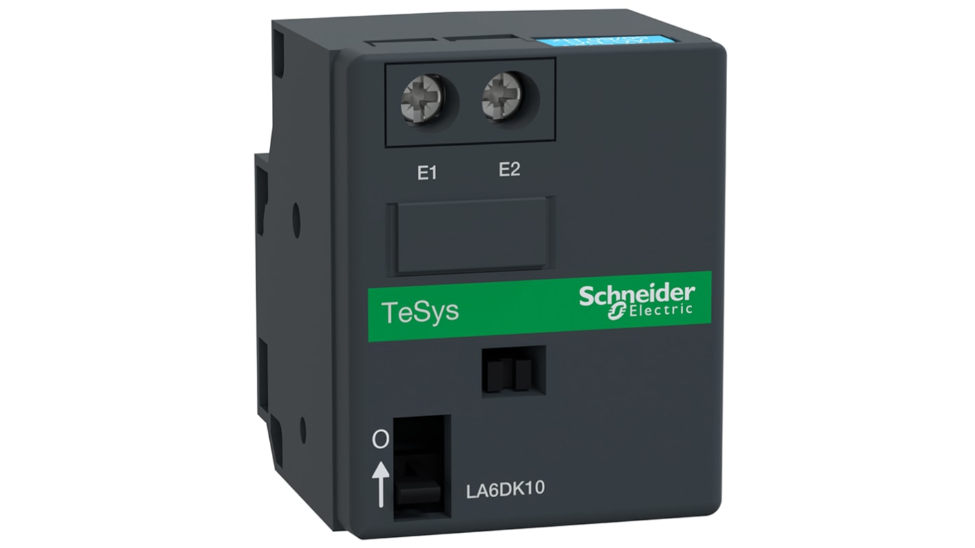 Bloque de cierre Schneider Electric LA6D, para uso con Serie LC, serie LP