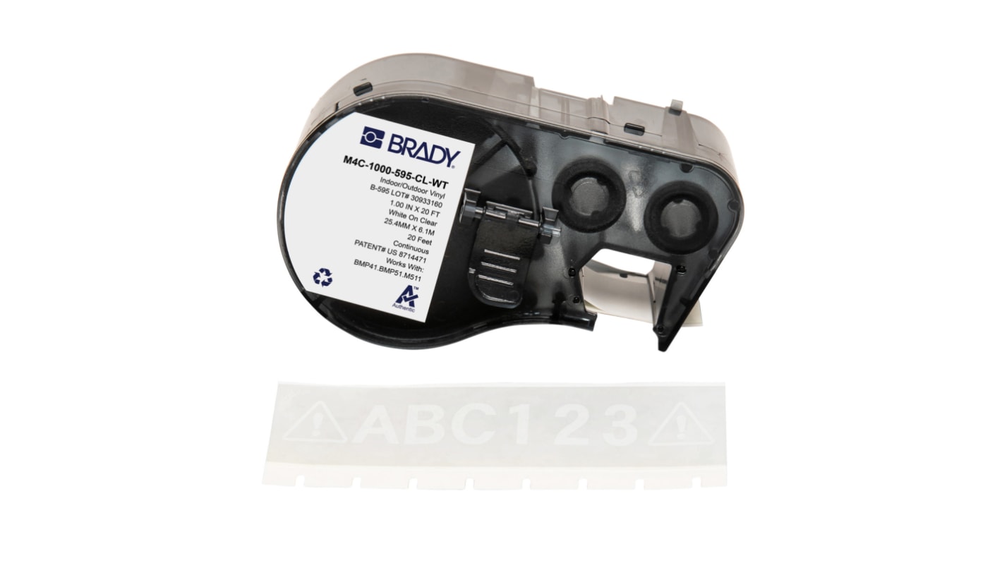 m4c-1000-595-cl-wt-brady-b-595-label-rs