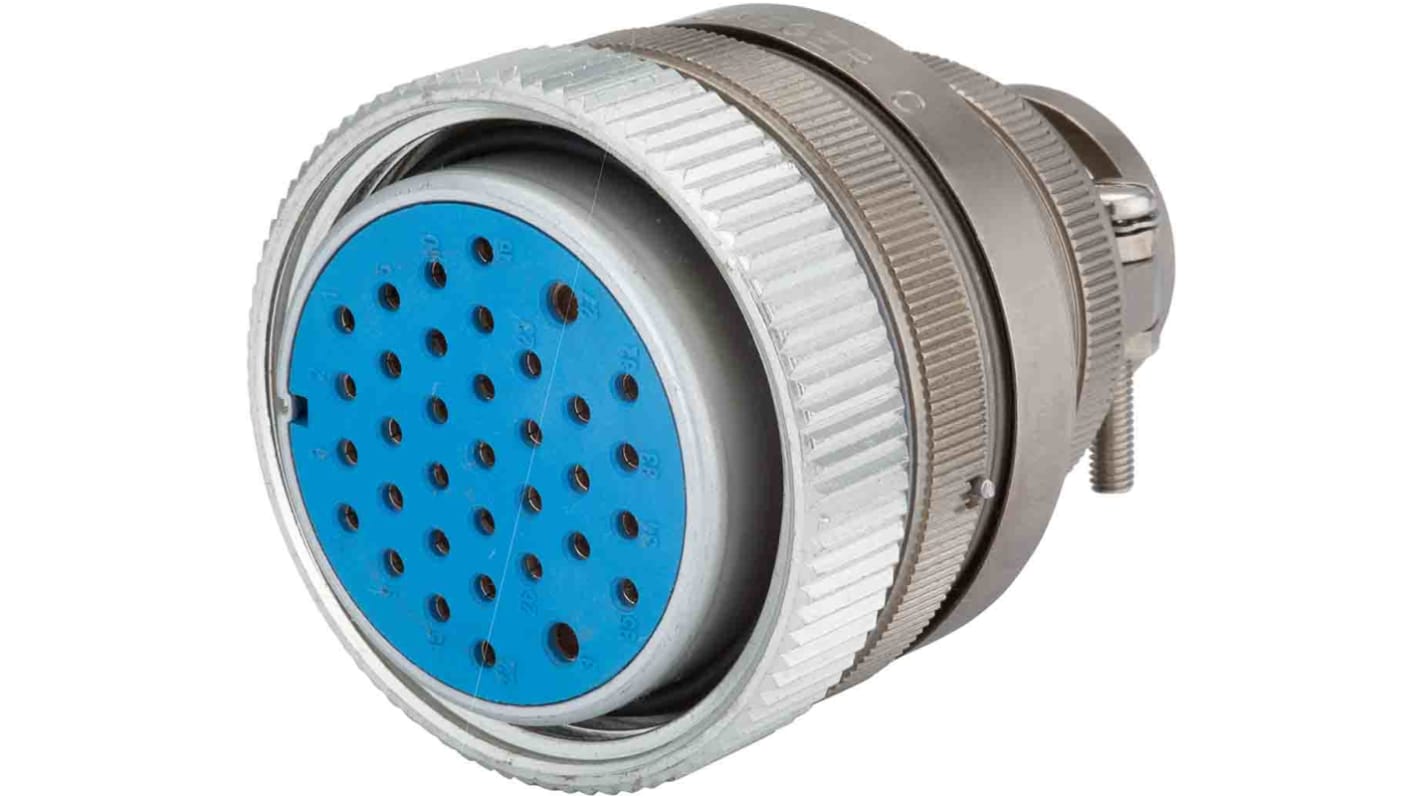 Jaeger Circular Connector, 3 Contacts, Cable Mount, Male, IP65, 5324 Series