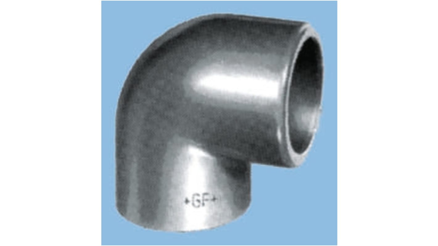 George Fischer 90° Elbow PVC & ABS Cement Fitting, 63mm