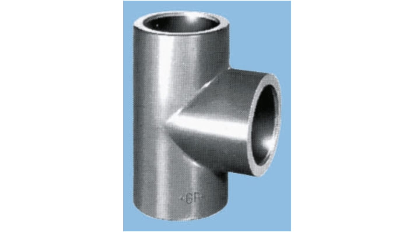 723200109 Fischer 90° Tee PVC Pipe Fitting, 40mm RS