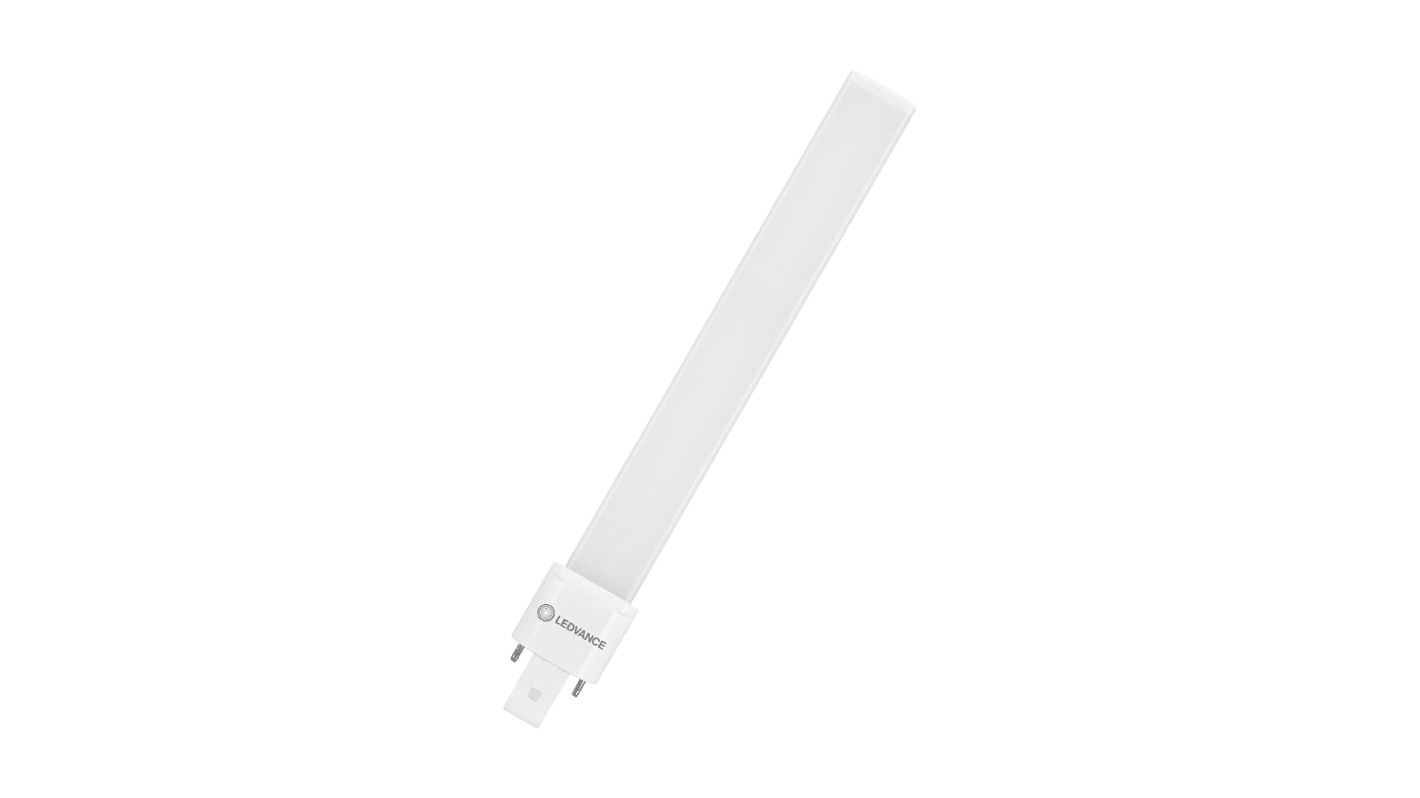 Bombilla LED, forma tubular LEDVANCE, DULUX, 220 → 240 V, 6 W, casquillo G23, Blanco Frío, 4000K, 700 lm