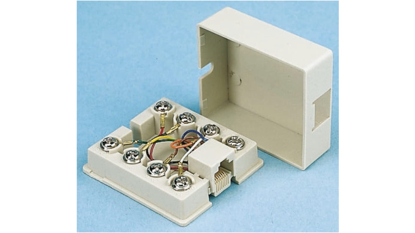 Decelect RJ9 Wall mounting box