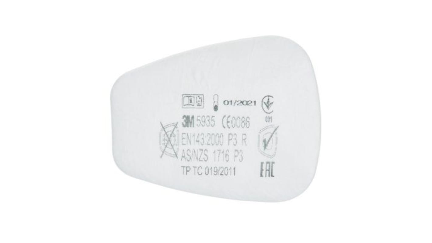 Filtr do masek, do uzytku z: 3M serii 6000 Respiratory, 3M serii 7000 Respiratory