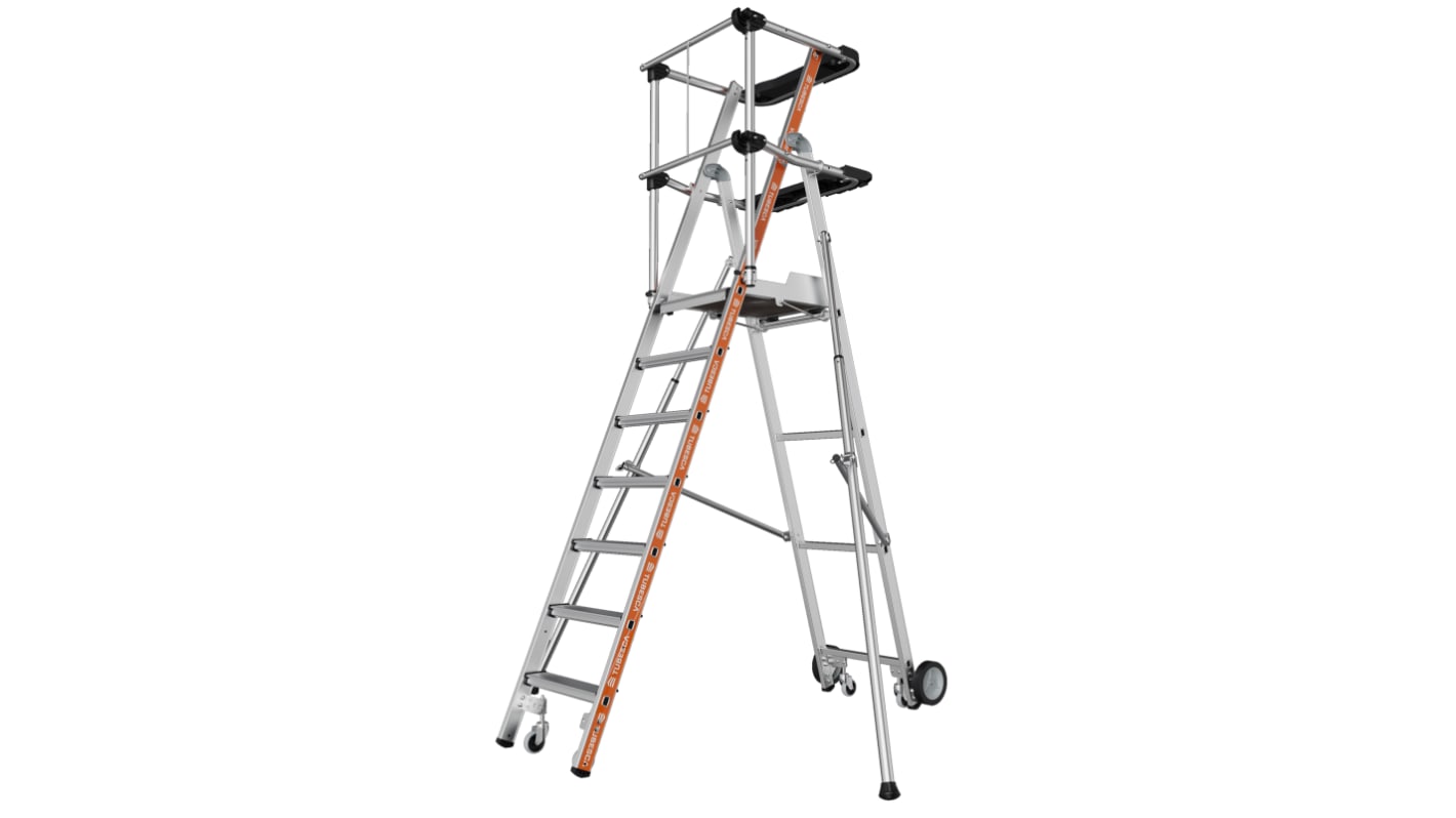 TUBESCA 02274167, For Use With 1.63m Aluminium Scafolding & Work Platform, 150kg Load