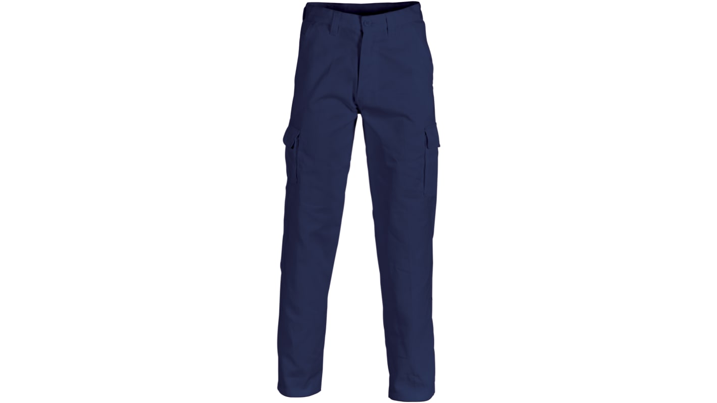 The Uniform Place 3312 Navy Men's 100% Cotton Anti-Static Trousers , 87cm Waist