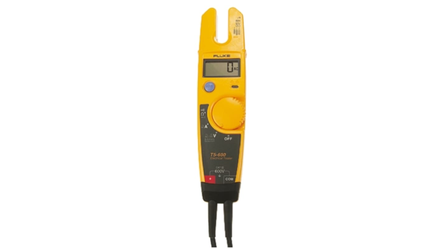 Testeur multifonction Fluke T5 Courant c.a., Tension c.a., Continuité, Courant c.c., Tension c.c., Résistance 600V c.a.