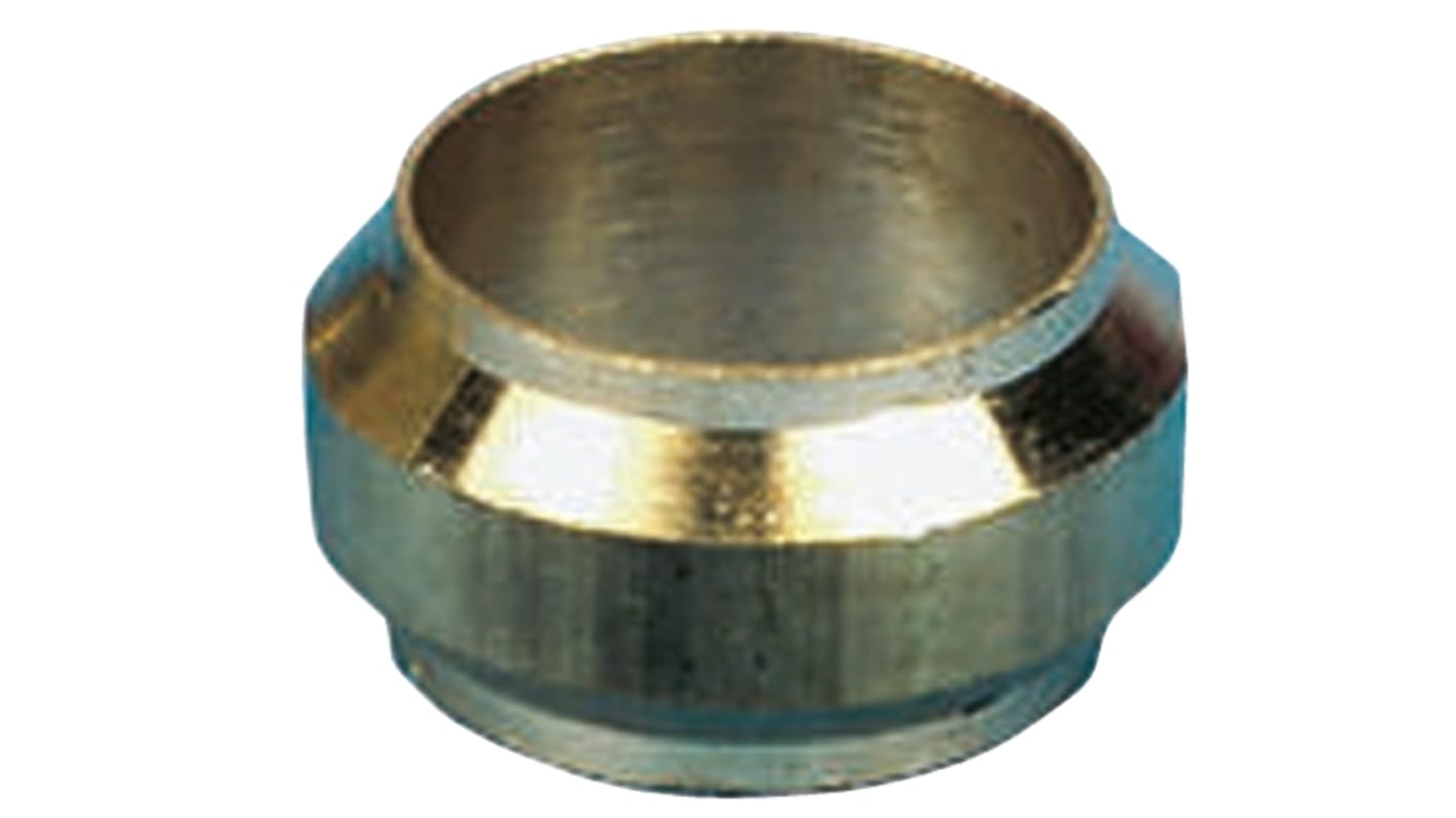 0124 10 00 Legris Brass Pipe Fitting, Straight Compression