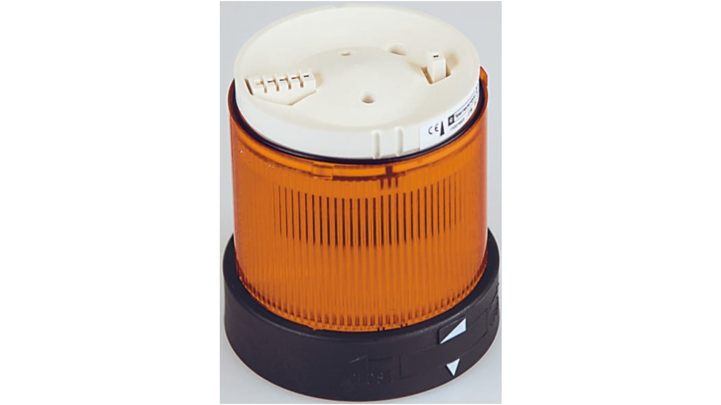 Schneider Electric Harmony XVB Series Amber Flashing Effect Beacon Unit, 230 V ac, Incandescent / LED Bulb, AC, IP65