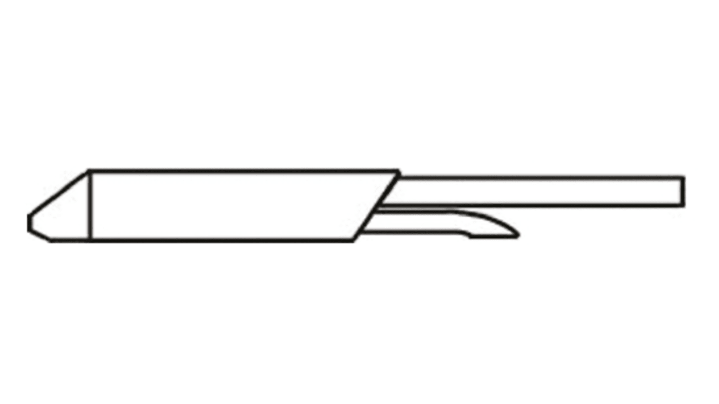 Punta saldatore Metcal, serie STDC 700 Series, 1,5 mm, forma conica dritta