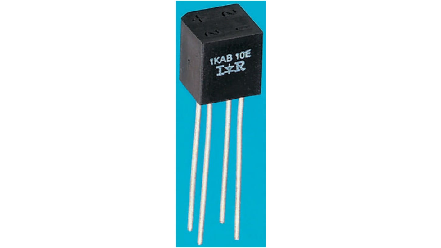 Vishay Bridge Rectifier, 1.2A, 50V, 4-Pin