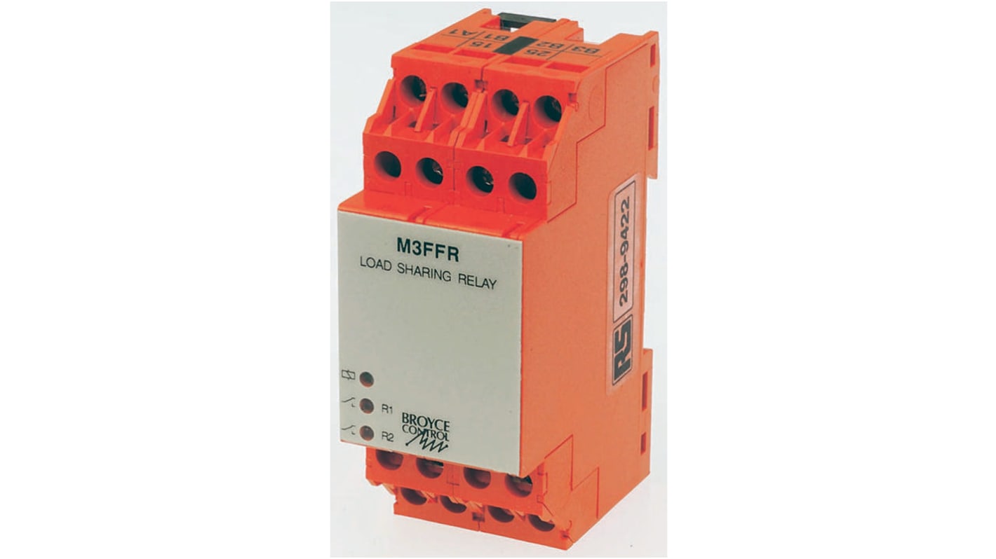 Broyce Control Load Sharing Monitoring Relay, DPST