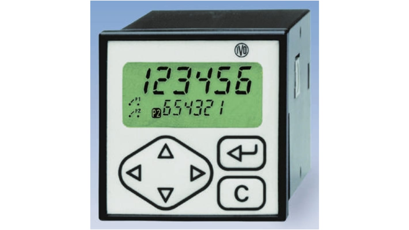 Baumer NE134 Bidirektional Digitalzähler LCD 6-stellig, max. 10kHz, 22 → 50 V ac, 0,0001 bis 9999,99