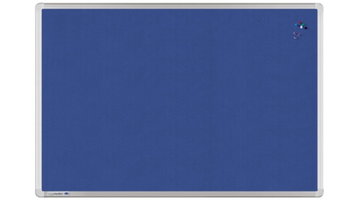 Tablón de anuncios Legamaster 7-141554, Azul, Fieltro No magnético, 1.2m x 900mm