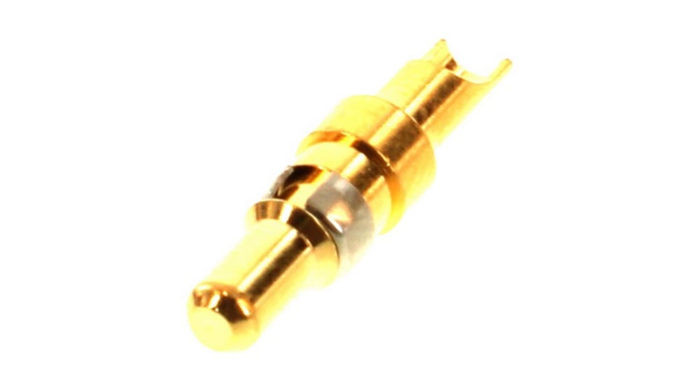 RS PRO Male Solder D-Sub Connector Power Contact, Gold over Nickel Power, 16 → 12 AWG