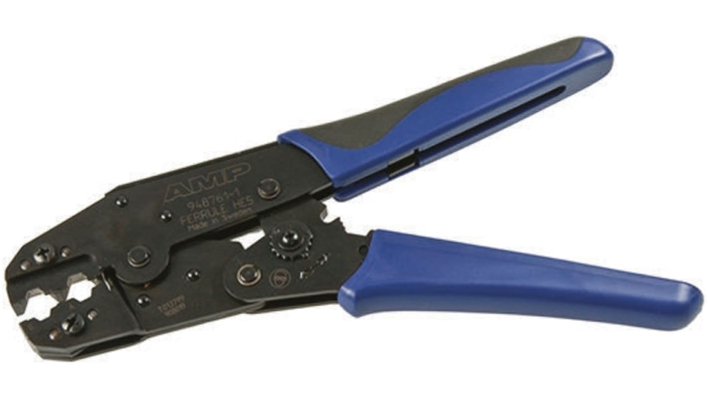 TE Connectivity CERTI-CRIMP II Hand Ratcheting Crimp Tool for AMPLIMITE HD-20 Ferrules, 4.8 → 6.3mm² Wire