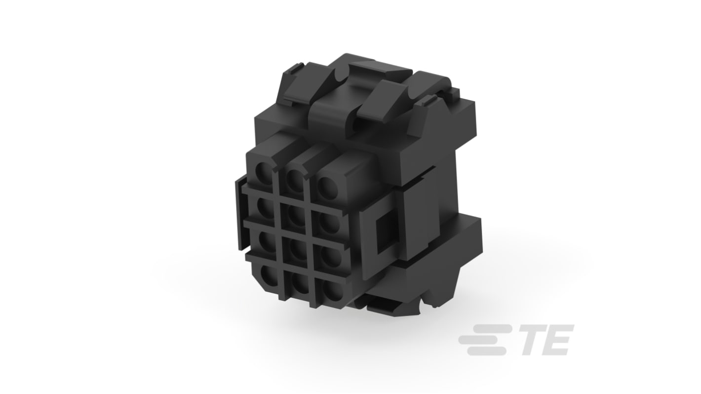 TE Connectivity, Metrimate Male Connector Housing, 5mm Pitch, 12 Way, 4 Row
