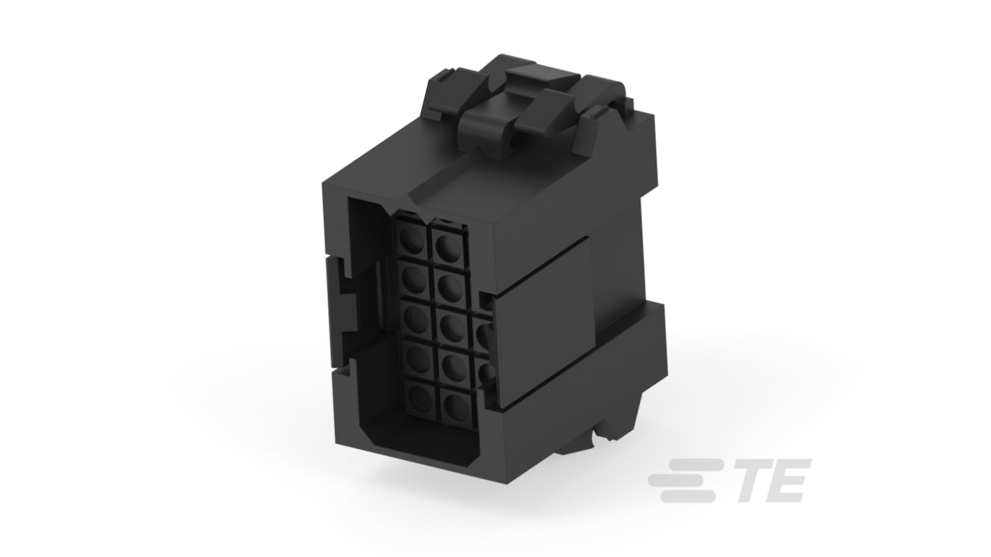 TE Connectivity, Metrimate Female Connector Housing, 5mm Pitch, 18 Way, 6 Row