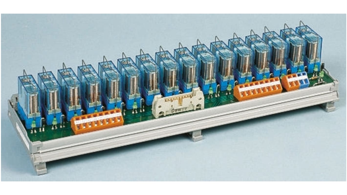 M15190241603 | Finder DIN Rail Mount Interface Relay Module, 24V dc ...