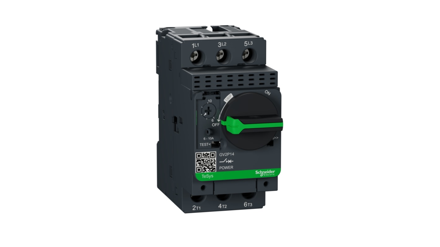 Schneider Electric 6 → 10 A TeSys Motor Protection Circuit Breaker
