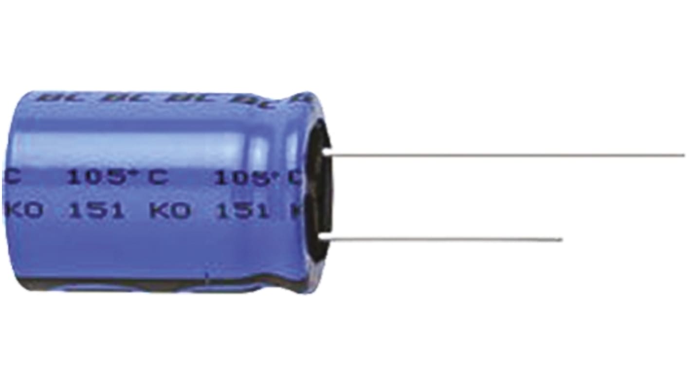 Vishay 47μF Aluminium Electrolytic Capacitor 200V dc, Radial, Through Hole - MAL215132479E3