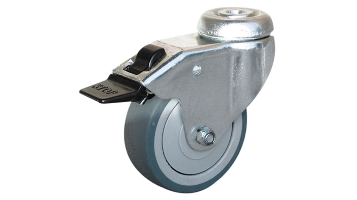 RUOTA GIREVOLE ROBUSTA SENZA FRENO 50MM 50 MM RICAMBIO PER FLIG - Foto 12