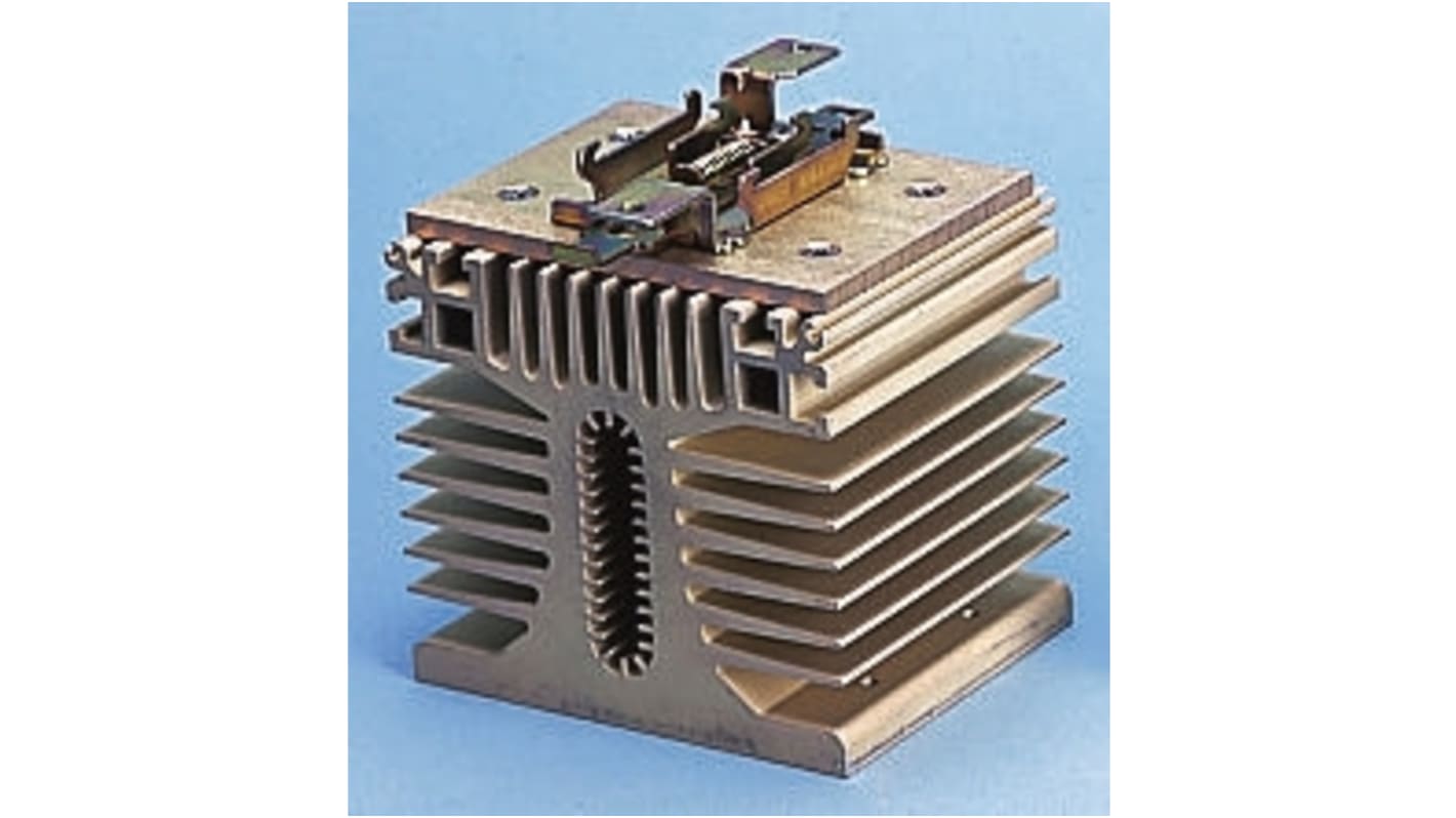 Celduc Chassis, DIN Rail Relay Heatsink for Use with SC Series, SG Series, SGT Series, SO Series, SVT Series SSR