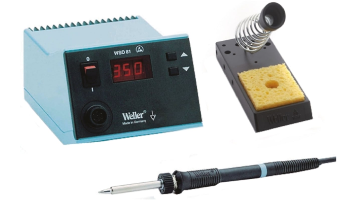 T0053260399 | Weller WSD81 Soldering Station 80W, 230V | RS