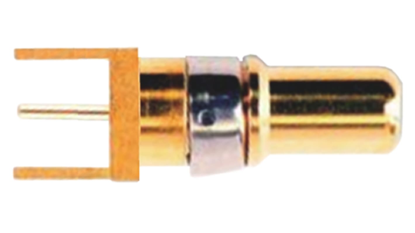 FCT - A MOLEX COMPANY, FME Series, Male Solder D-Sub Connector Coaxial Contact, Gold over Nickel Coaxial