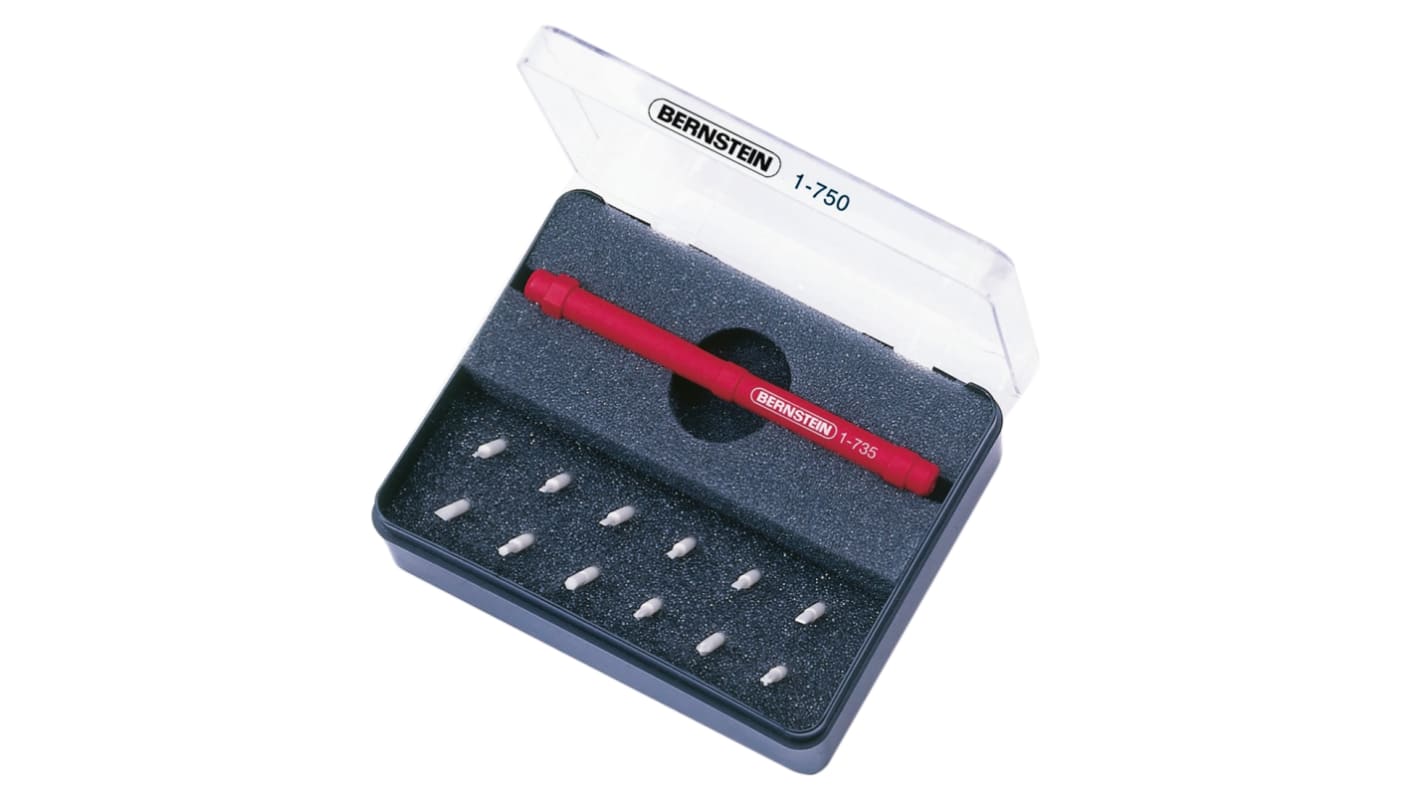 Bernstein Hexagon; Phillips; Slotted Interchangeable Screwdriver Set, 13-Piece