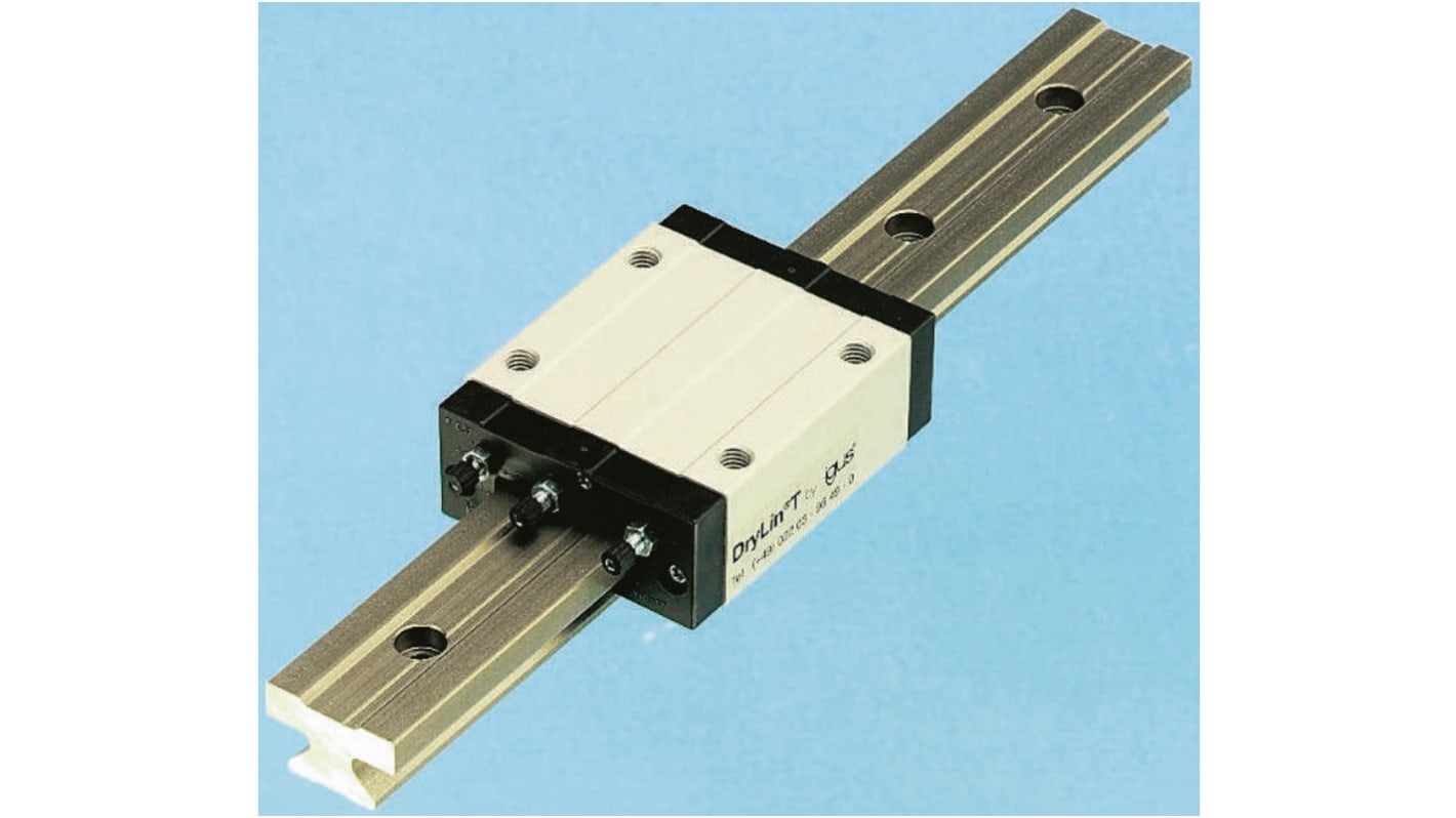 Igus Serie T, Lineare Führungsschiene, Aluminium eloxiert 23mm x 1000mm 10kN