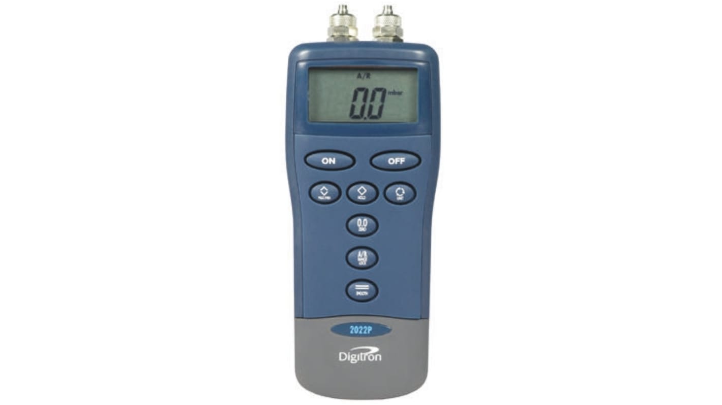 2022P7 Digitron 2000P Differential Digital Pressure Meter With 2