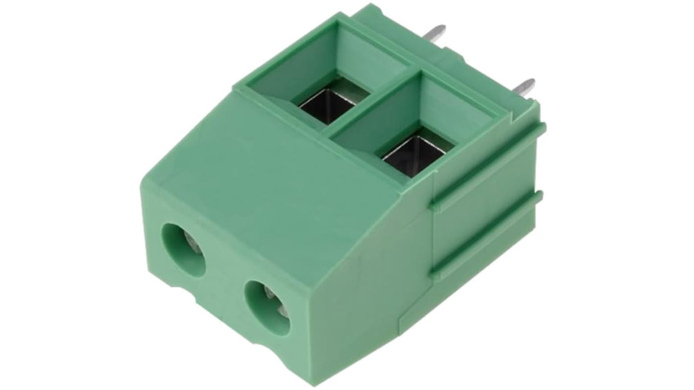 Phoenix Contact COMBICON Series PCB Terminal Block, 10.16mm Pitch, Through Hole Mount, Solder Termination