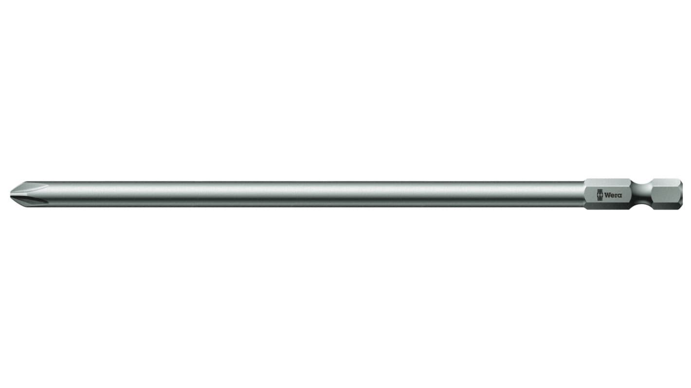 Wera Phillips Screwdriver Bit, PH1 Tip, 152 mm Overall