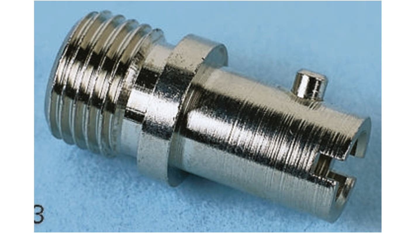 RS PRO Bayonet Adapter for Use with Temperature Sensor, 1/8 NPT, RoHS Compliant Standard