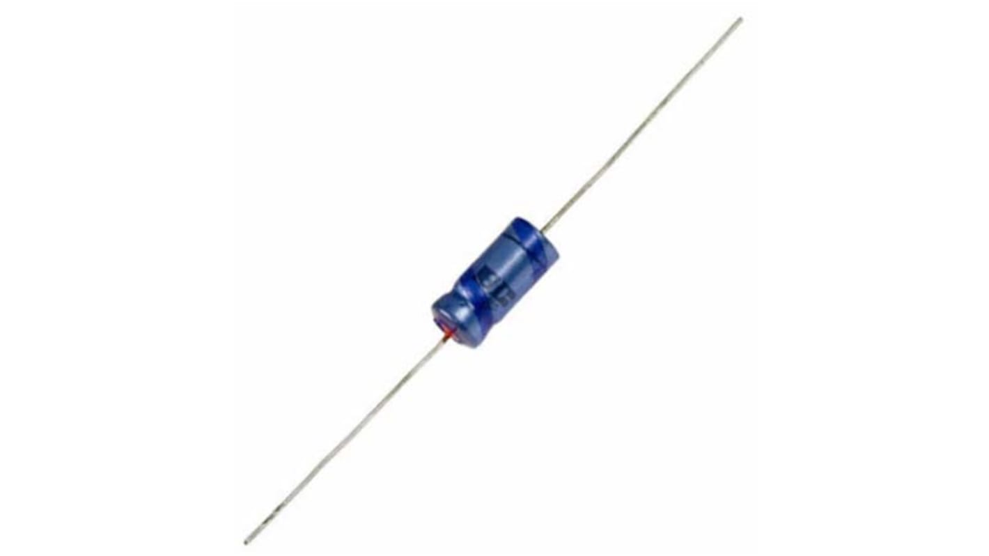 Vishay Aluminium Electrolytic Capacitor 2200μF 10V dc 12.5mm Axial 021 ASM Series, Through Hole Electrolytic, ±20%