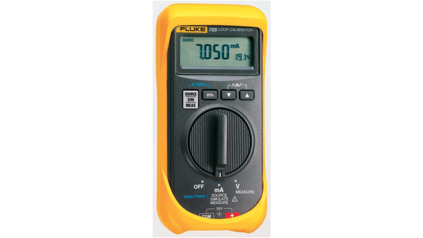 Fluke 705, 24mA Loop Calibrator - RS Calibration