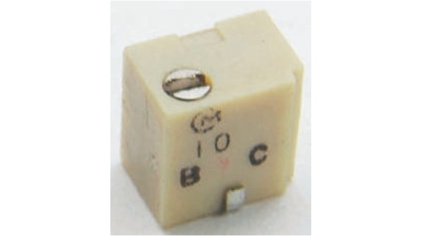 Bourns PVG5 12-Gang SMD Trimmer-Potentiometer, Einstellung von oben, 100kΩ, ±10%, 0.25W, J-Schraubkloben, L. 4.8mm