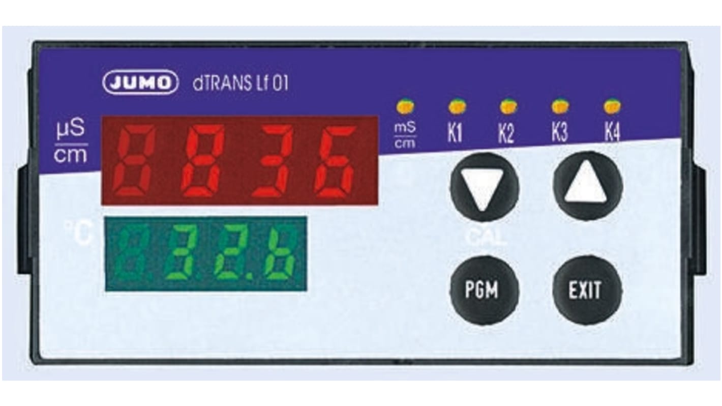 Indicateur numérique multifonction Jumo, LED