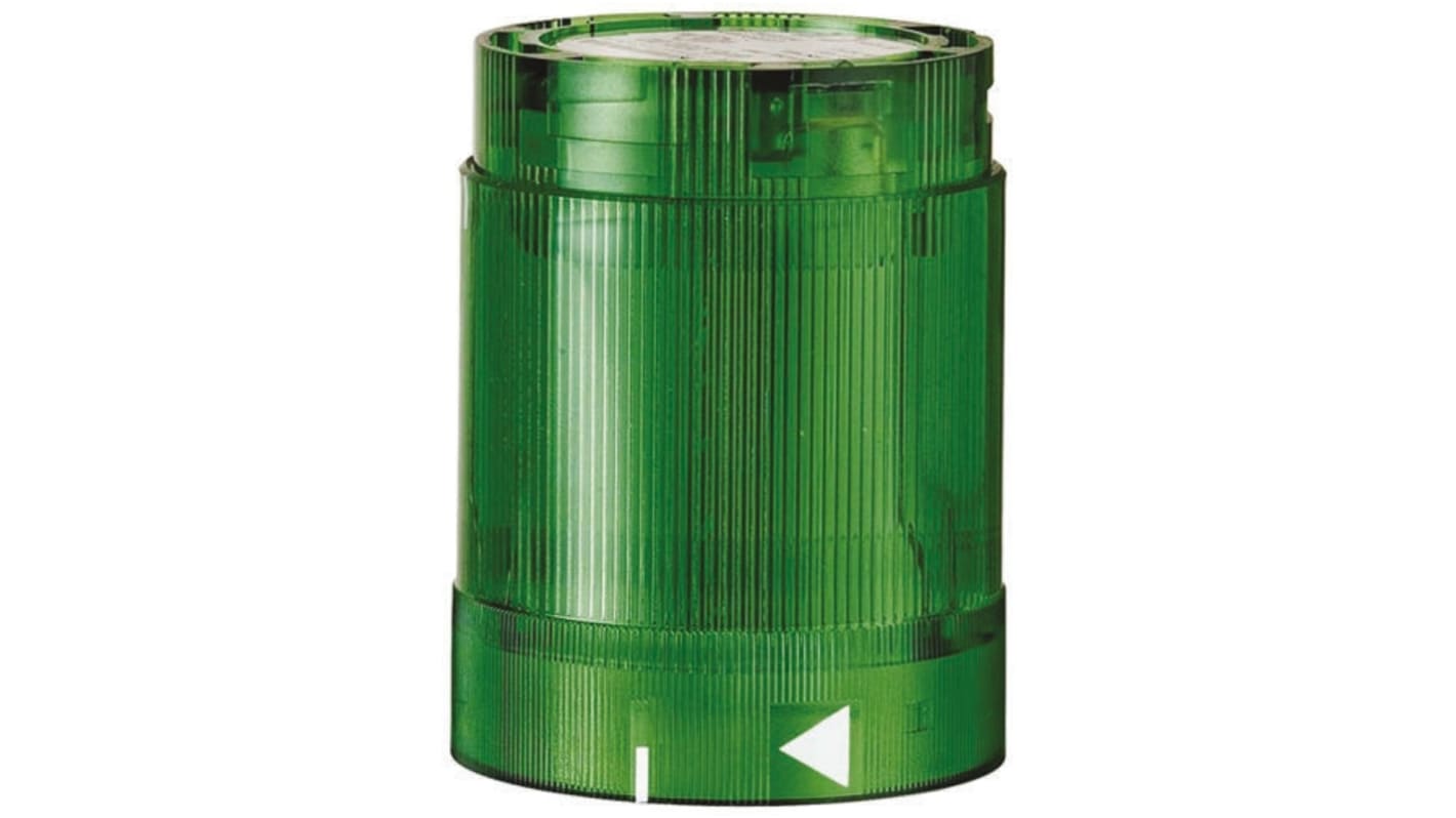 Segnalatore Werma, Verde, 24 V c.a./c.c., Ø base 50mm, h 67mm